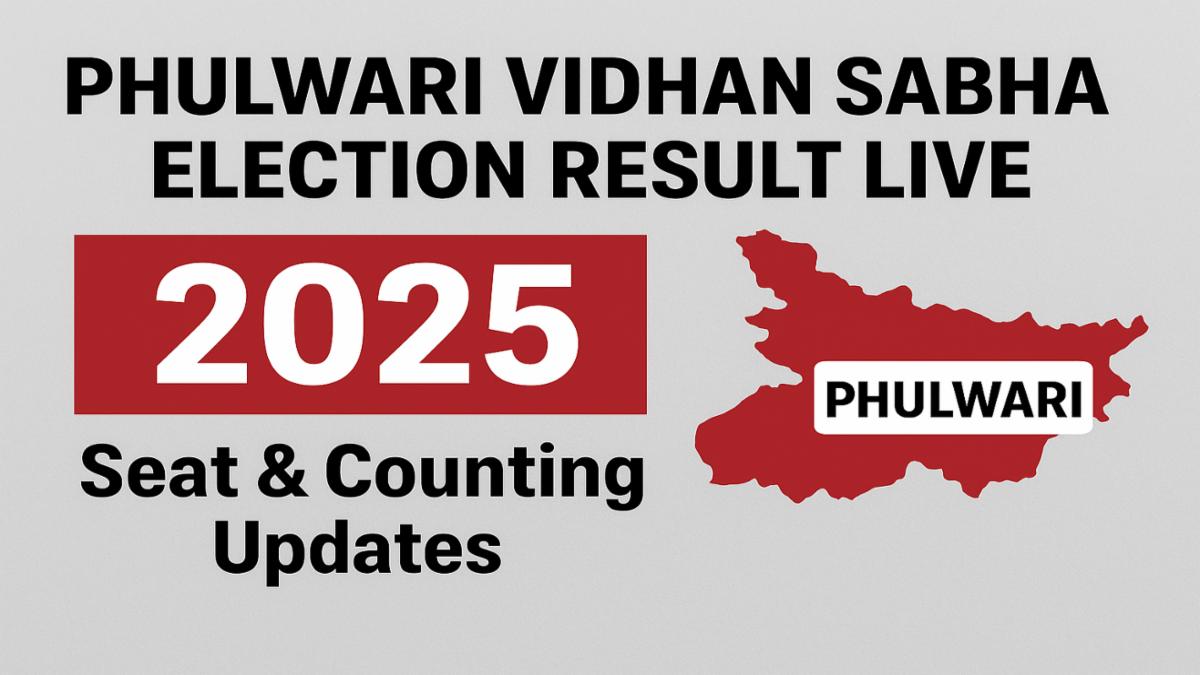 Phulwari Vidhan Sabha Election Result Live 2025 Counting