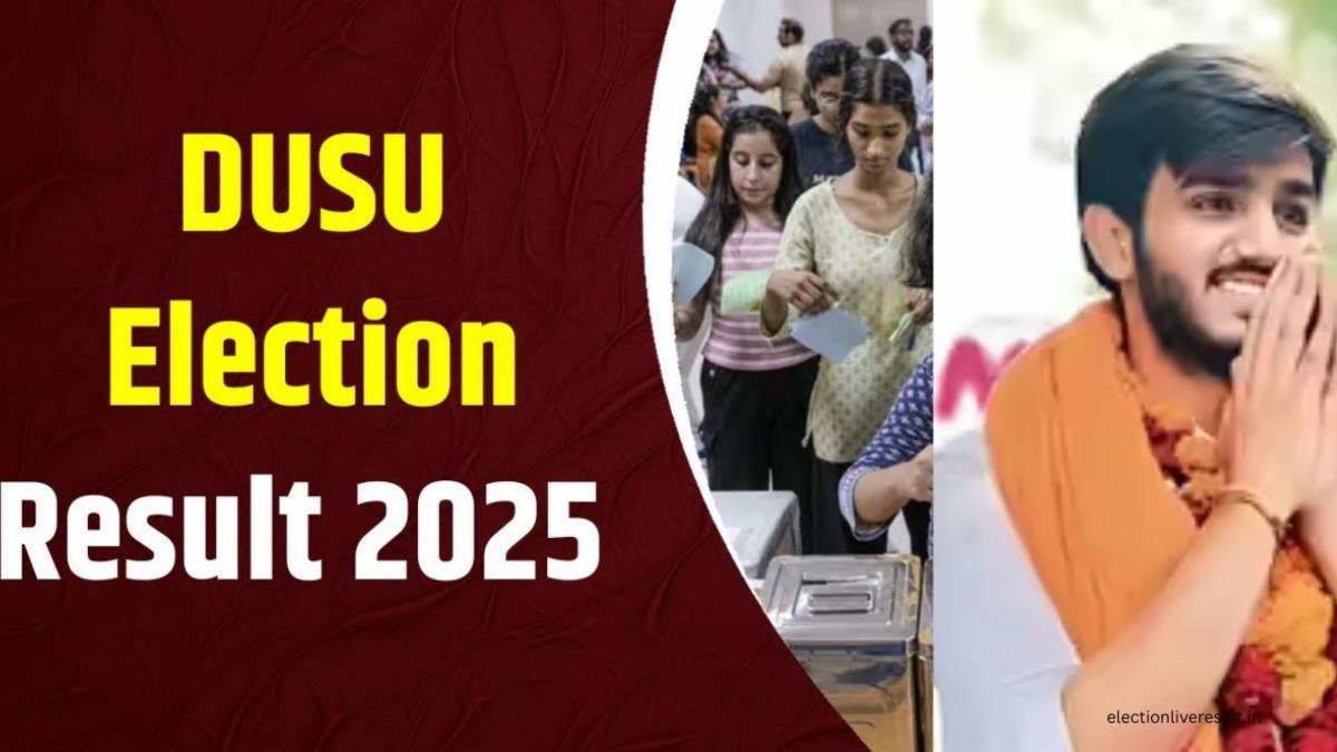DUSU Election 2025 Result - ABVP Wins 3 Key Posts Including President
